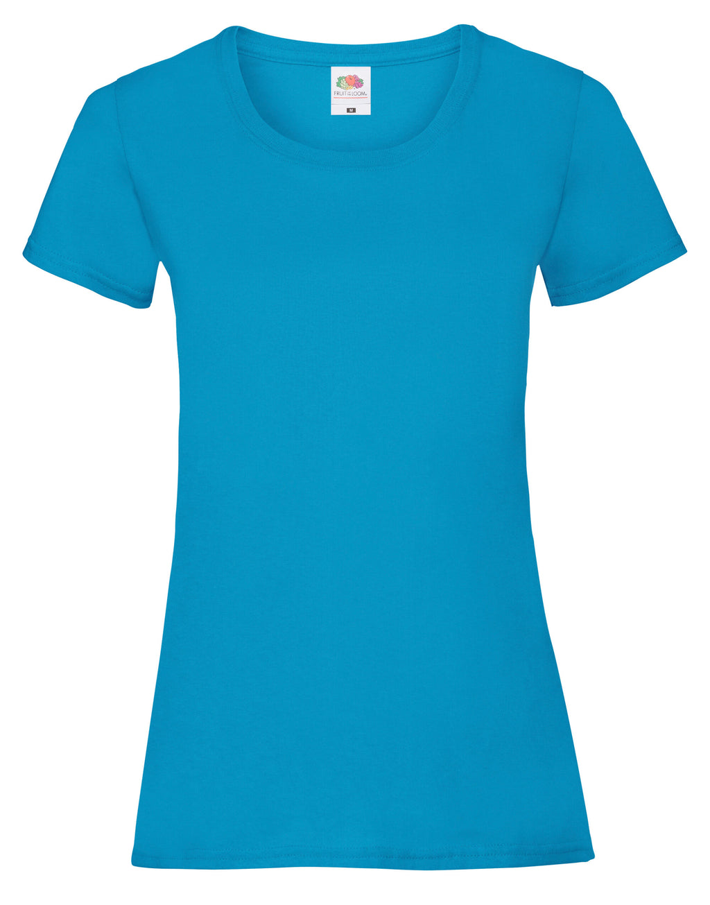 61372 FOTL Ladies Valueweight T - Azure Blue - 61372