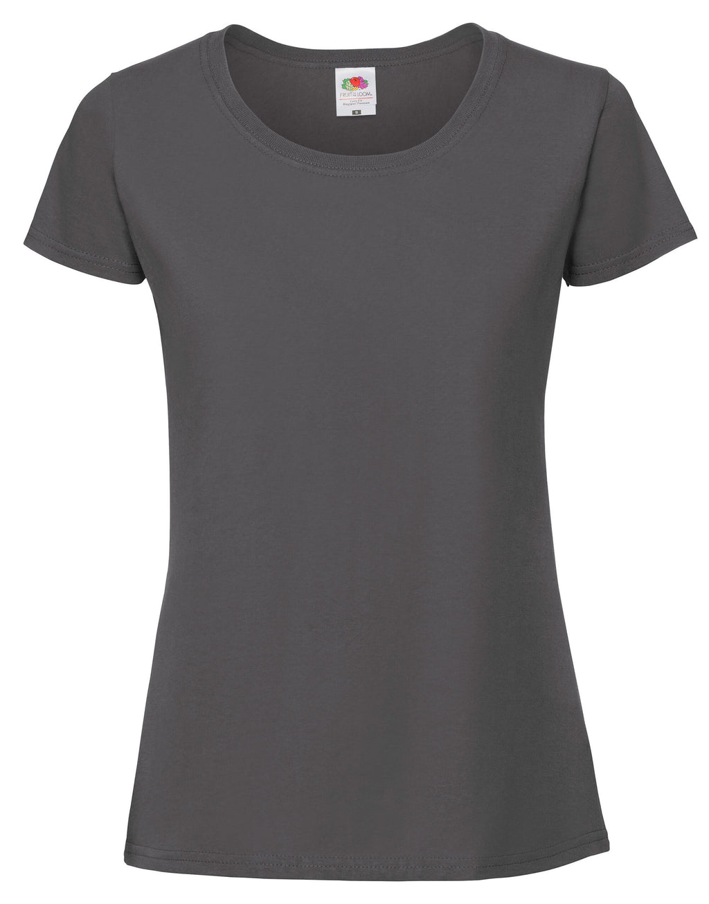 61424 FOTL Ladies Ringspun Premium T - Light Graphite - 61424