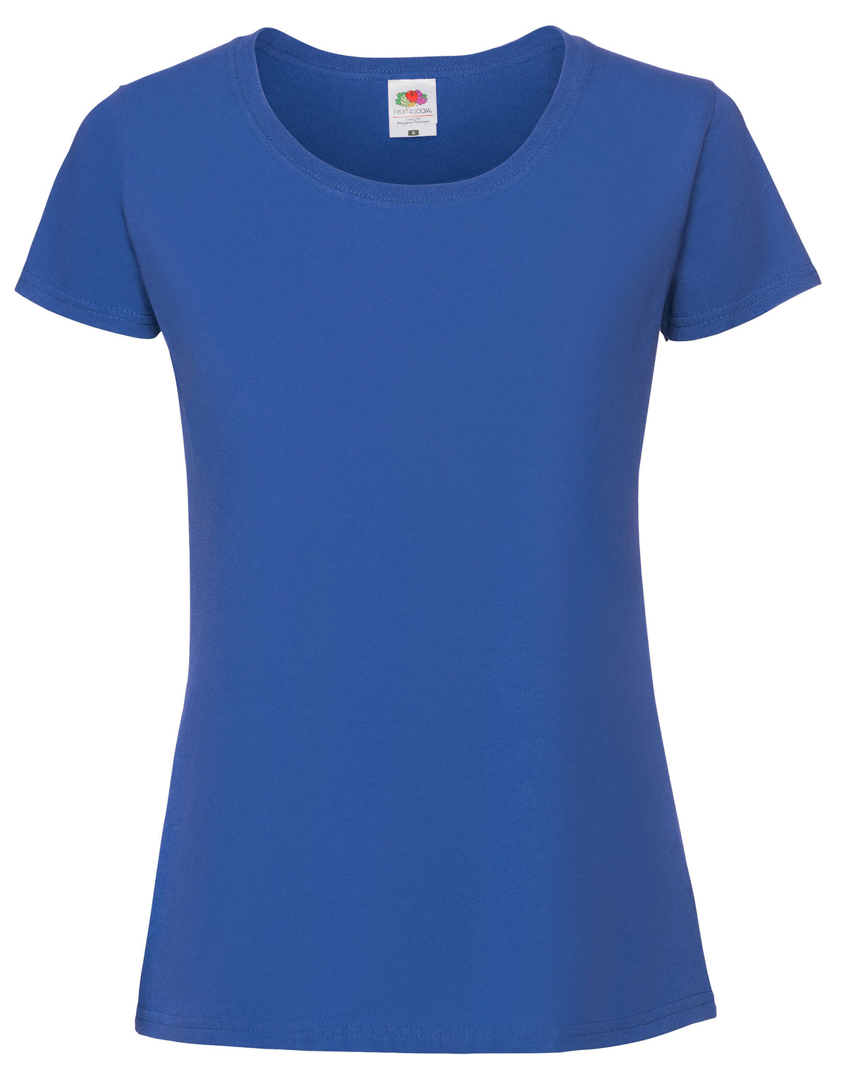 61424 FOTL Ladies Ringspun Premium T - Royal - 61424