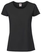 61424 FOTL Ladies Ringspun Premium T - Black - 61424