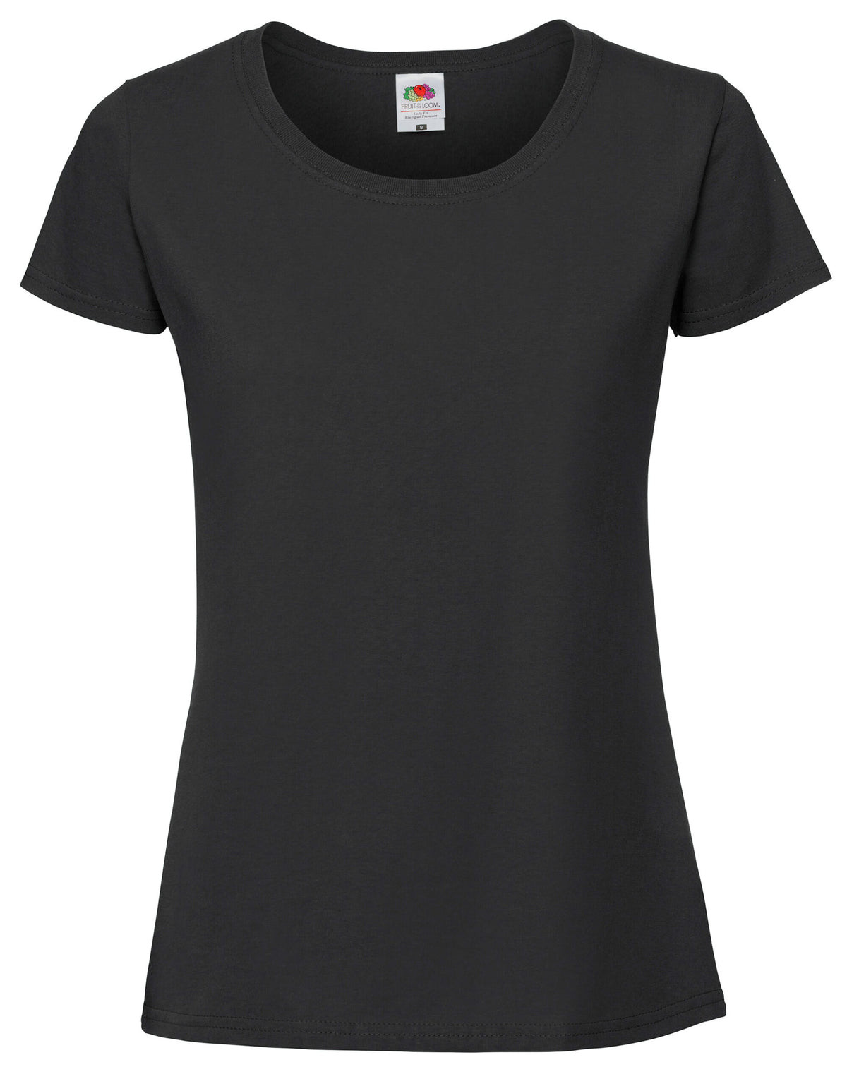 61424 FOTL Ladies Ringspun Premium T - Black - 61424