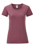 61432 FOTL Ladies Iconic 150 T - Heather Burgundy - 61432