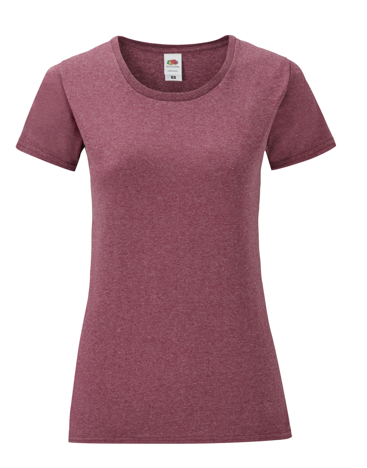 61432 FOTL Ladies Iconic 150 T - Heather Burgundy - 61432