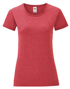 61432 FOTL Ladies Iconic 150 T - Vintage Heather Red - 61432