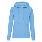 62038 FOTL Ladies Classic Hooded Sweat - Sky Blue - 62038