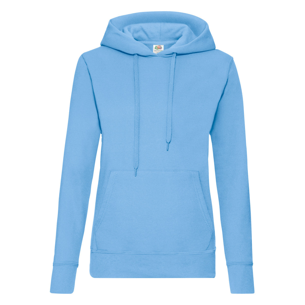 62038 FOTL Ladies Classic Hooded Sweat - Sky Blue - 62038