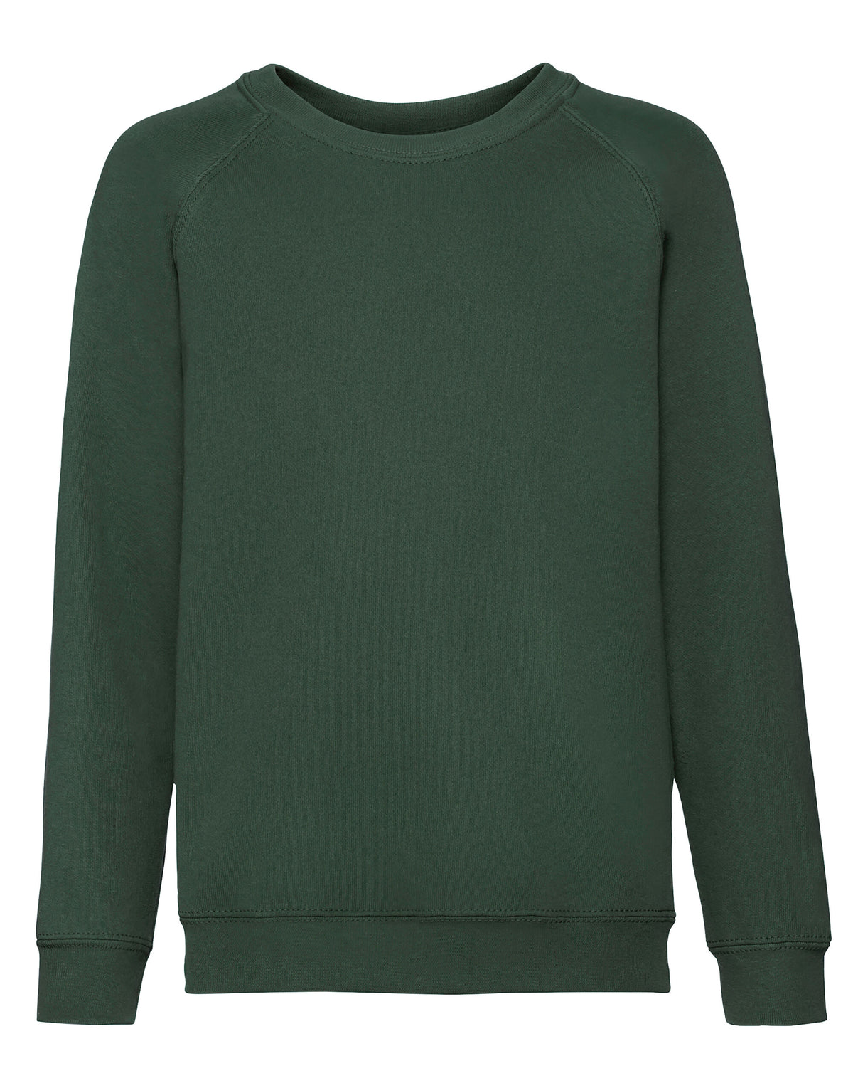 62039 FOTL Kids Classic Raglan Sweat - Bottle Green - 62039