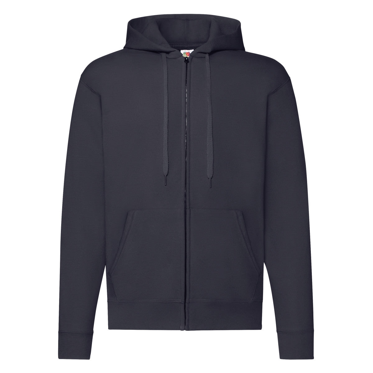 62062 FOTL Mens Classic Hooded Sweat Jacket - Deep Navy - 62062