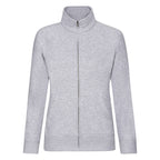 62116 FOTL Ladies Premium Sweat Jacket - Heather Grey - 62116
