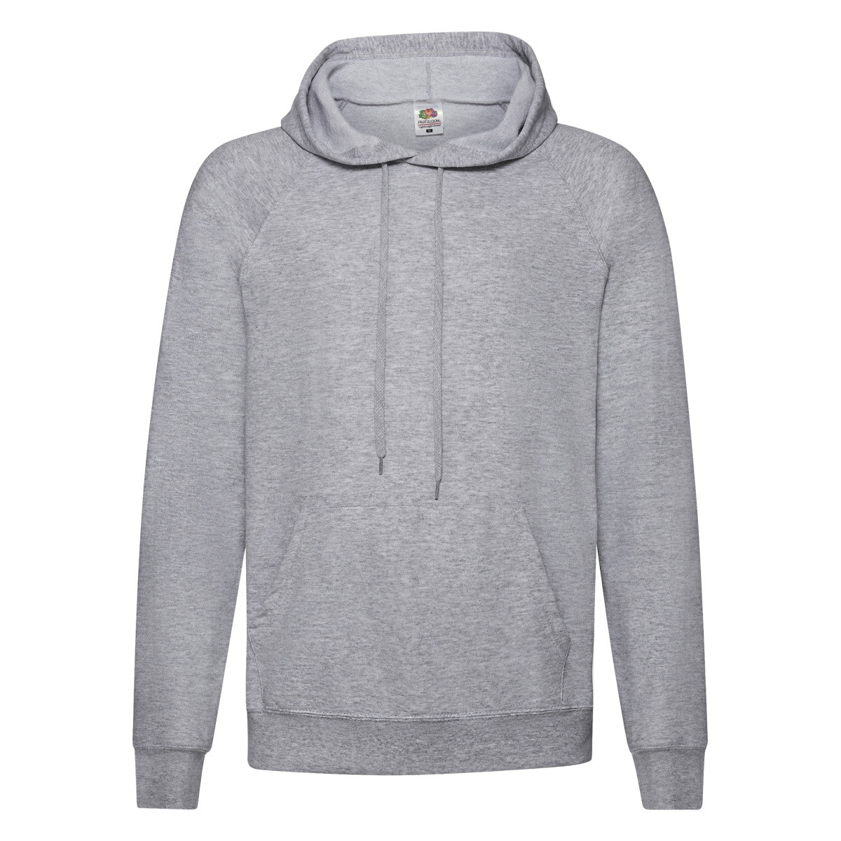 62140 FOTL Men's Lightweight Hooded Sweat - Heather Grey - 62140