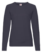 62146 FOTL Ladies Lightweight Raglan Sweat - Deep Navy - 62146