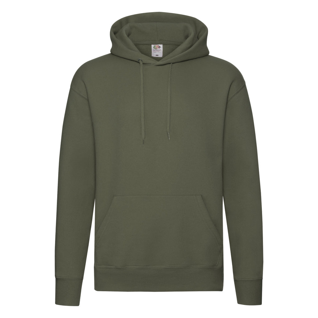62152 FOTL Mens Premium Hooded Sweat - Classic Olive - 62152