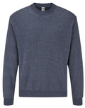 62202 FOTL Mens Classic Set-In Sweat - Vintage Heather Navy - 62202