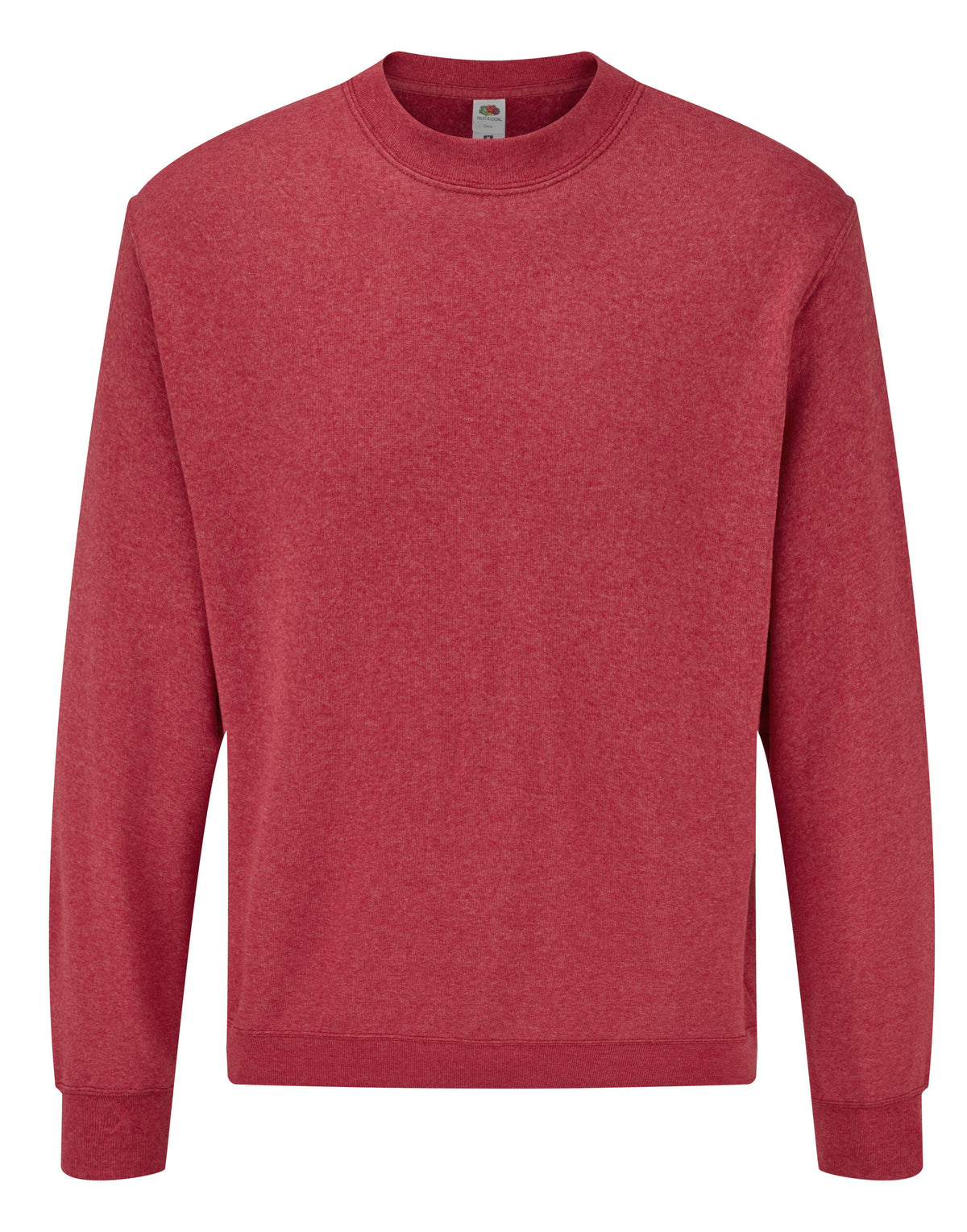 62202 FOTL Mens Classic Set-In Sweat - Vintage Heather Red - 62202