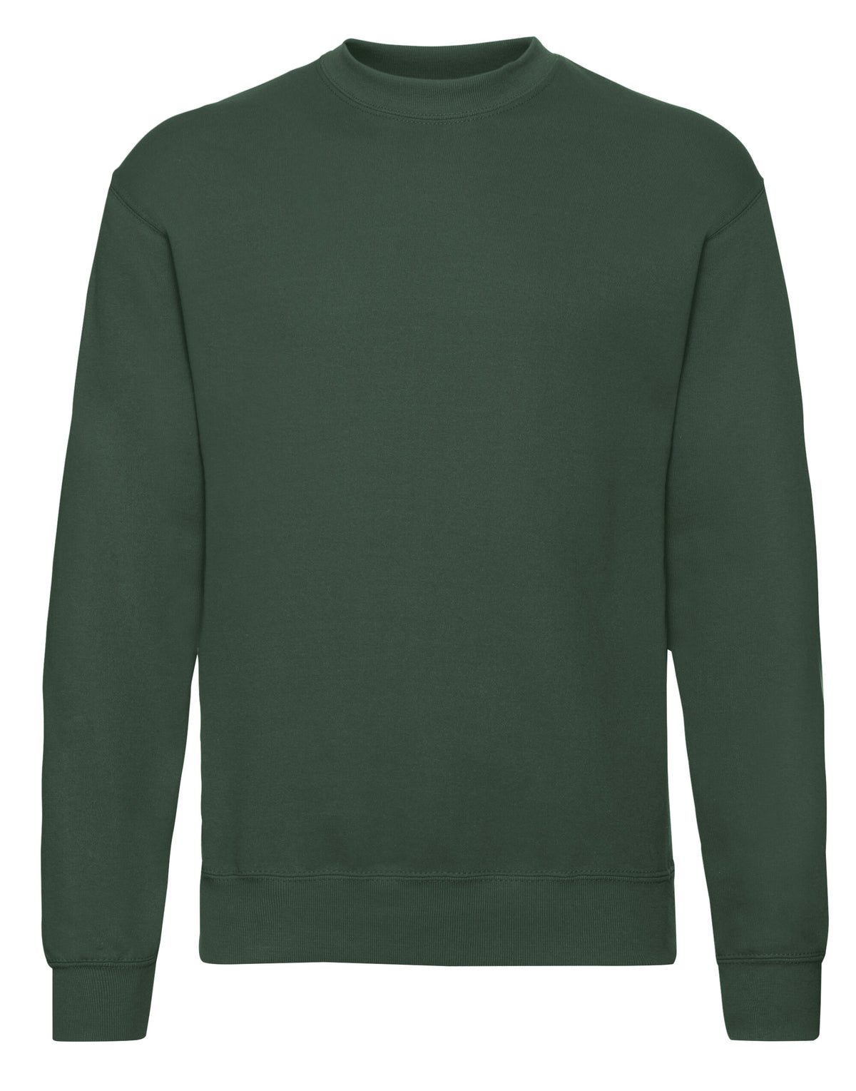62202 FOTL Mens Classic Set-In Sweat - Bottle Green - 62202