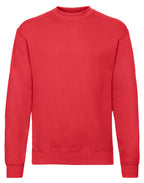 62202 FOTL Mens Classic Set-In Sweat - Red - 62202