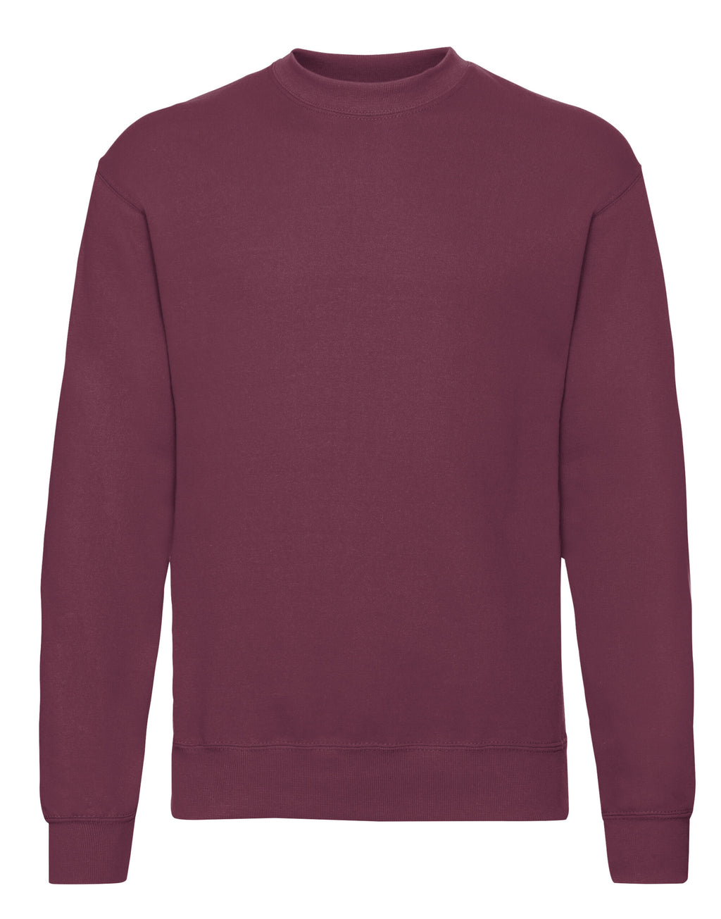 62202 FOTL Mens Classic Set-In Sweat - Burgundy - 62202