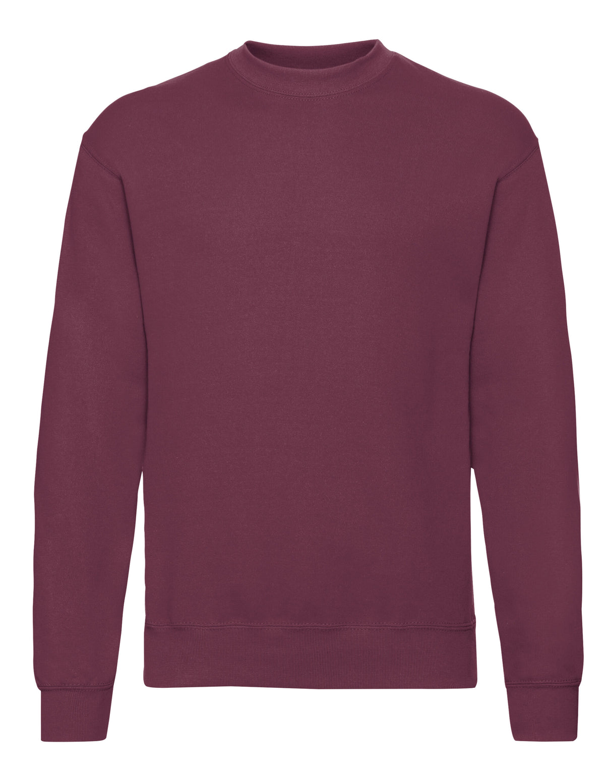 62202 FOTL Mens Classic Set-In Sweat - Burgundy - 62202