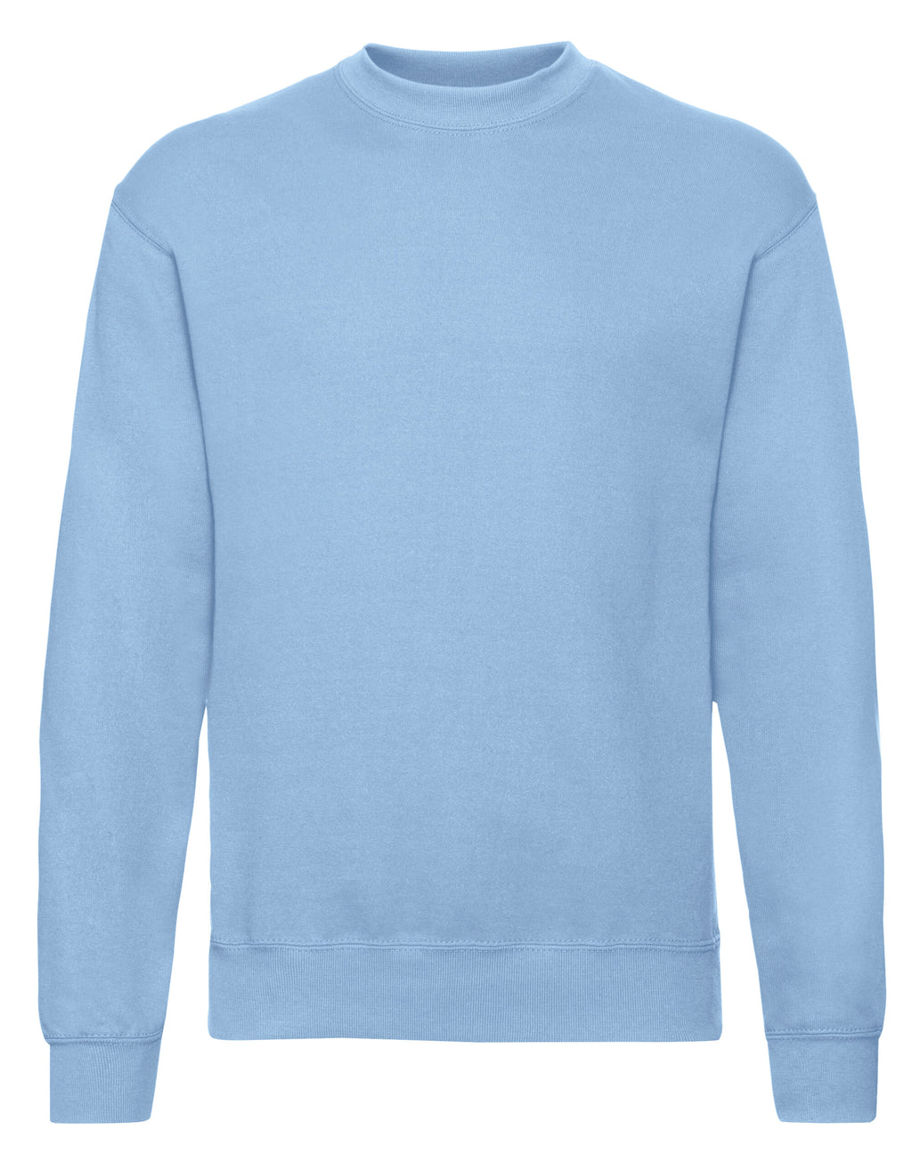 62202 FOTL Mens Classic Set-In Sweat - Sky Blue - 62202