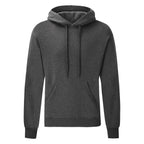 62208 FOTL Mens Classic Hooded Sweat - Dark Heather - 62208