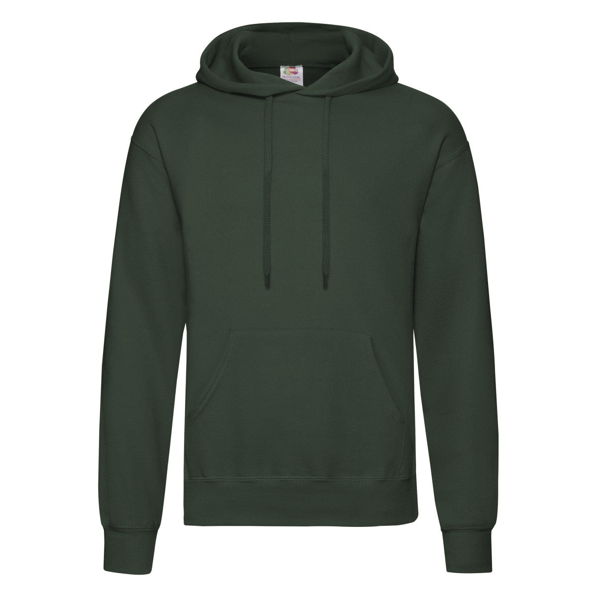 62208 FOTL Mens Classic Hooded Sweat - Bottle Green - 62208