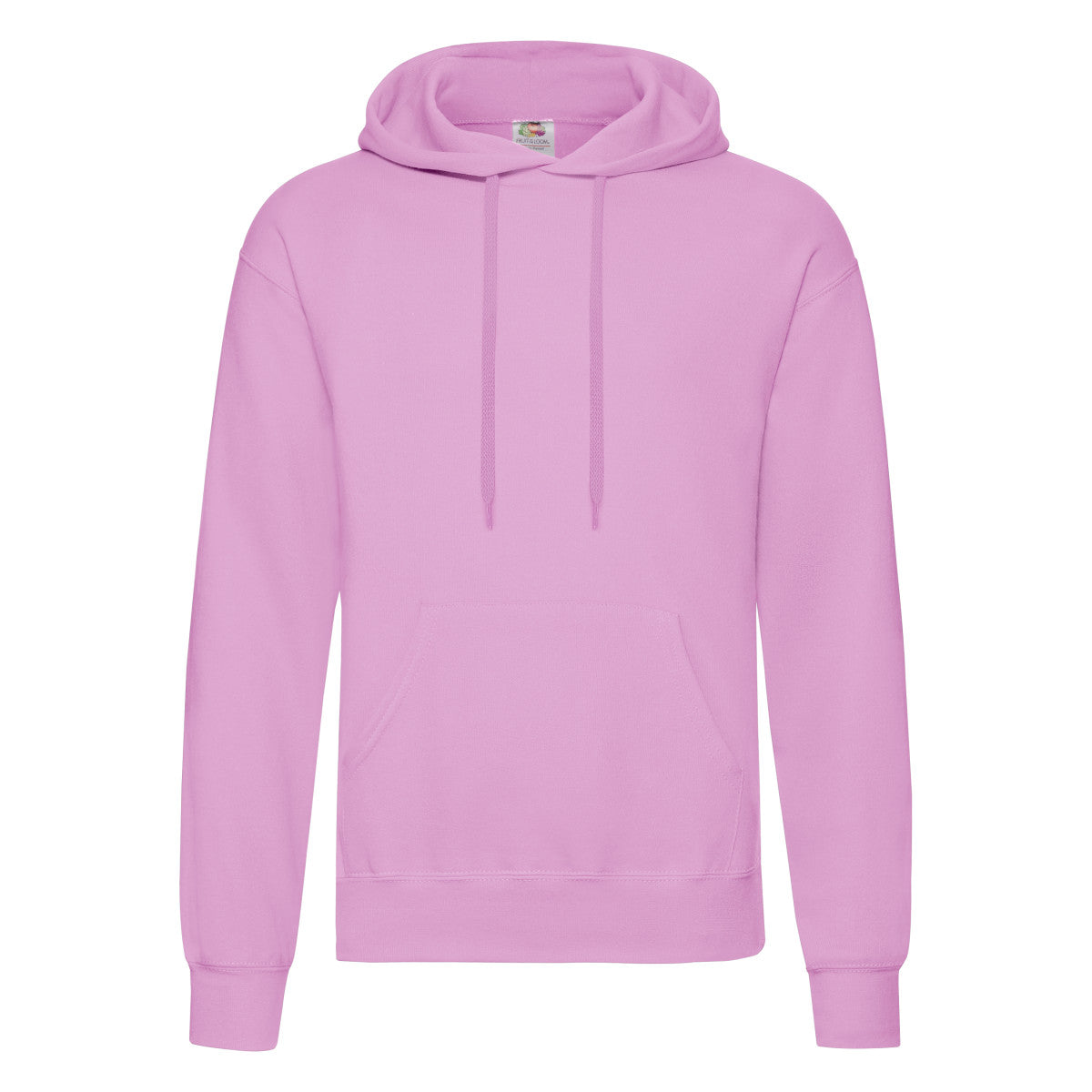 62208 FOTL Mens Classic Hooded Sweat - Light Pink - 62208