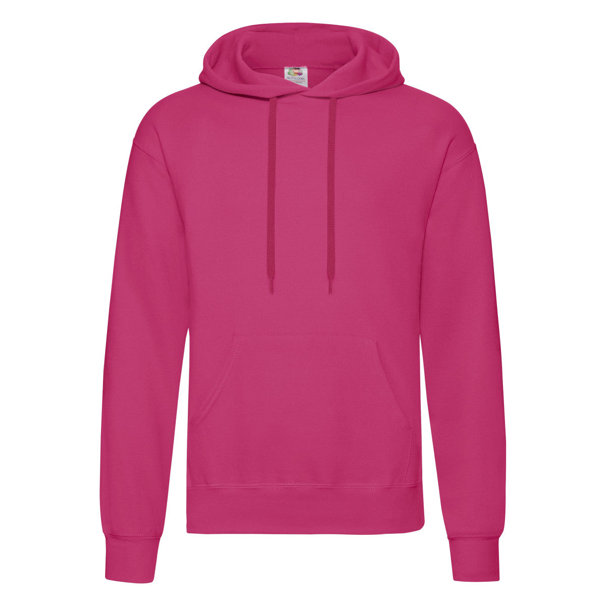62208 FOTL Mens Classic Hooded Sweat - Fuchsia - 62208