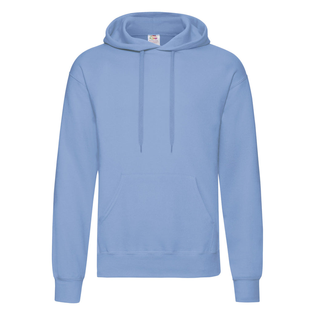 62208 FOTL Mens Classic Hooded Sweat - Sky Blue - 62208
