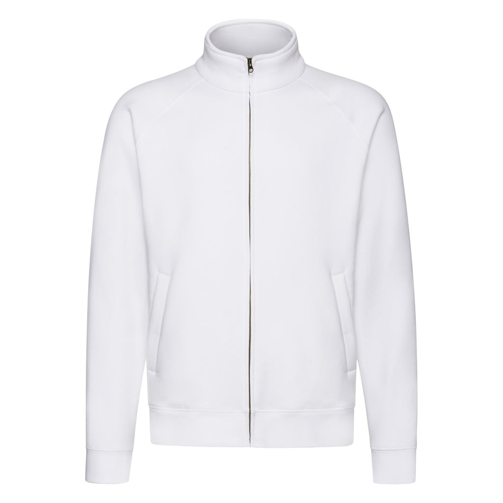 62228 FOTL Mens Premium Sweat Jacket - White - 62228