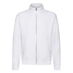 62228 FOTL Mens Premium Sweat Jacket - White - 62228