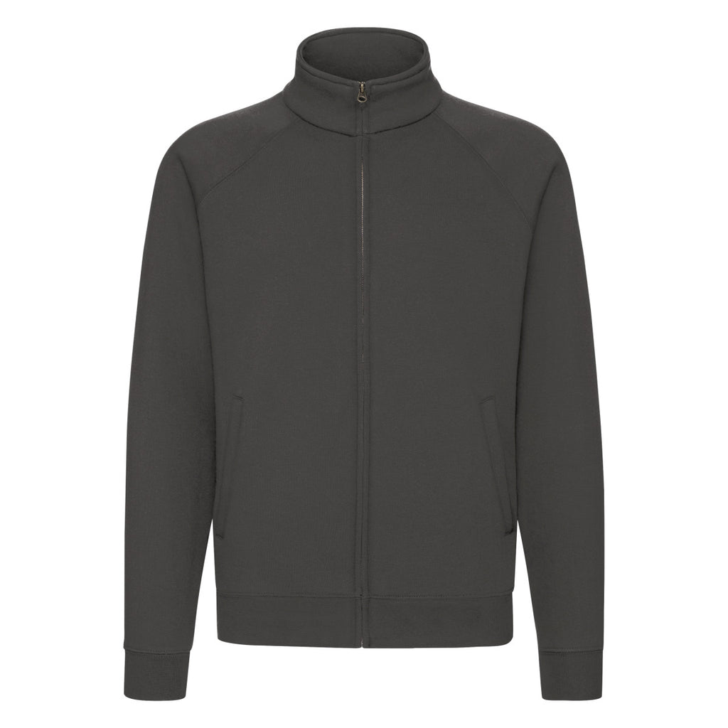 62228 FOTL Mens Premium Sweat Jacket - Light Graphite - 62228