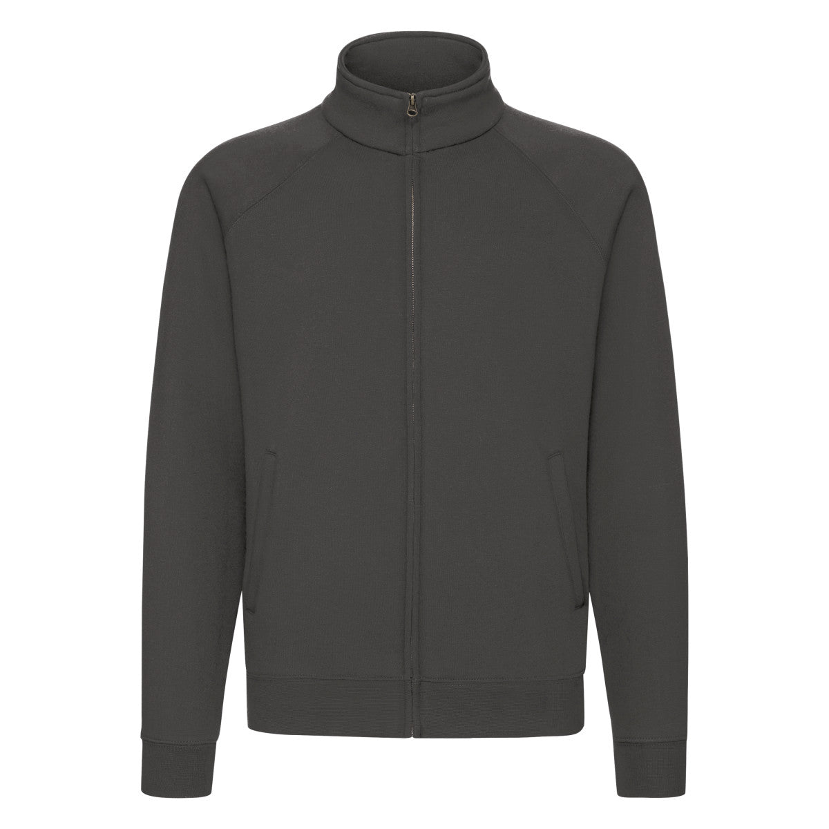 62228 FOTL Mens Premium Sweat Jacket - Light Graphite - 62228