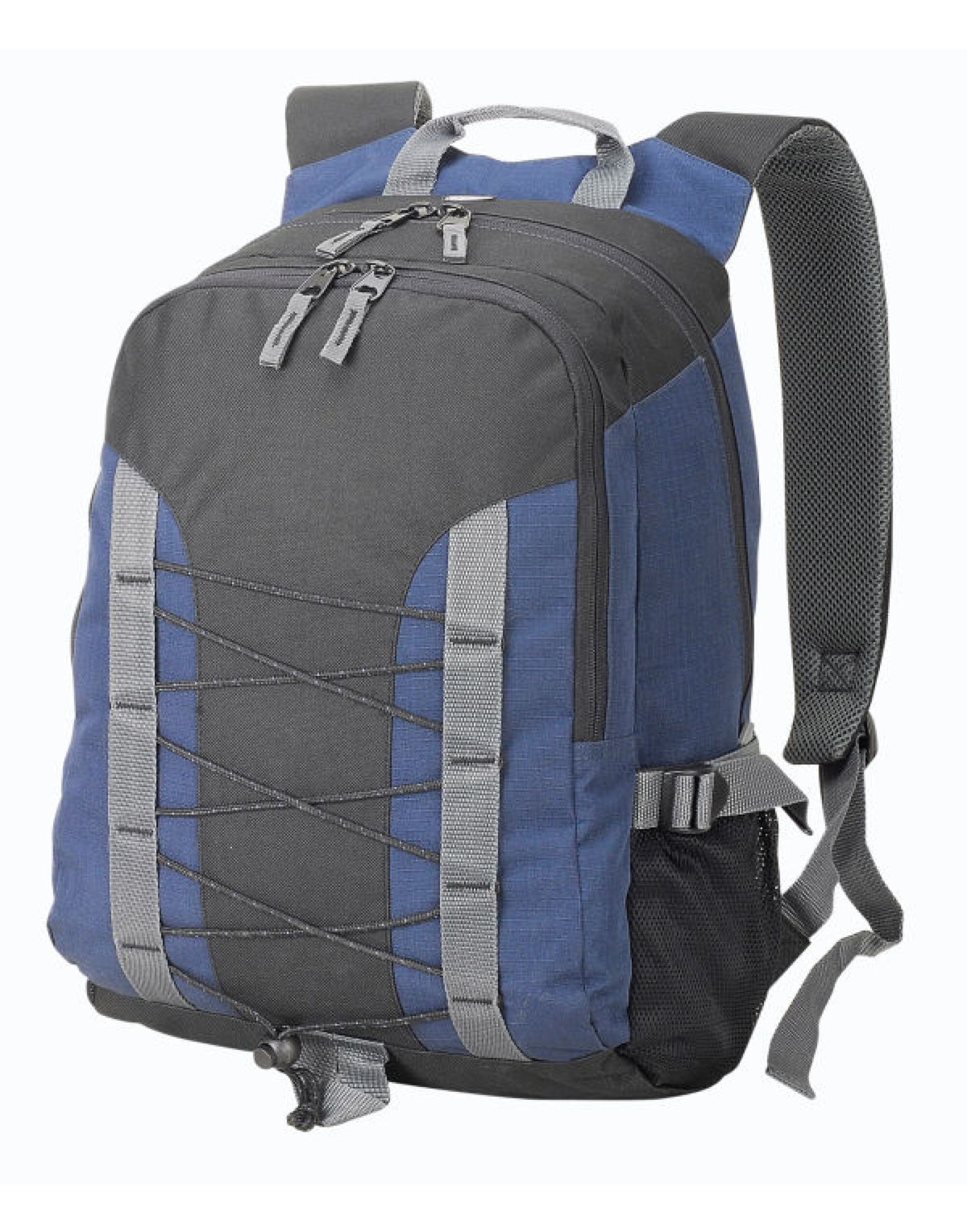 SH7690 Shugon Miami Backpack - Black/Navy - SH7690