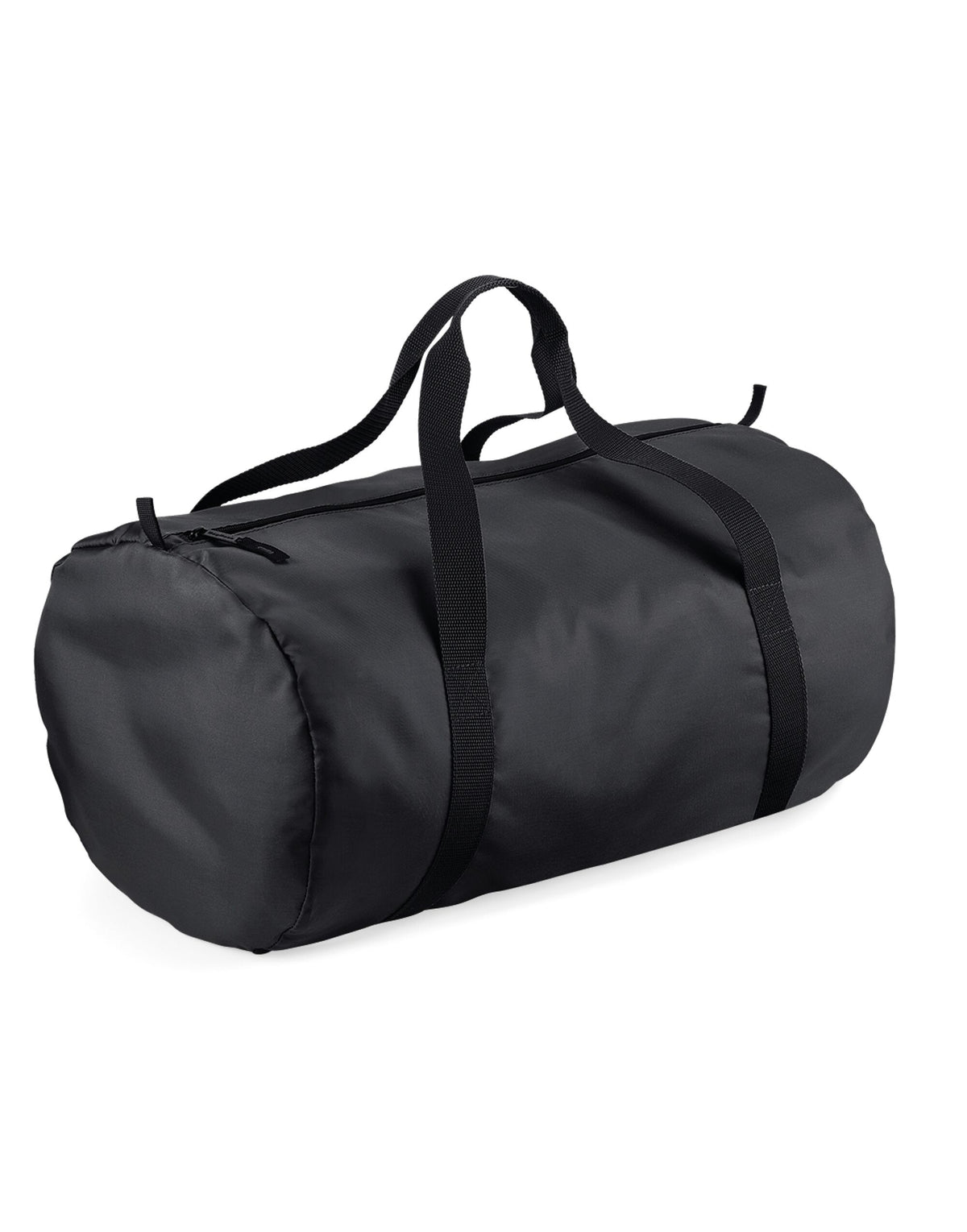 BG150 Bagbase Packaway Barrel Bag - Black/Black - BG150