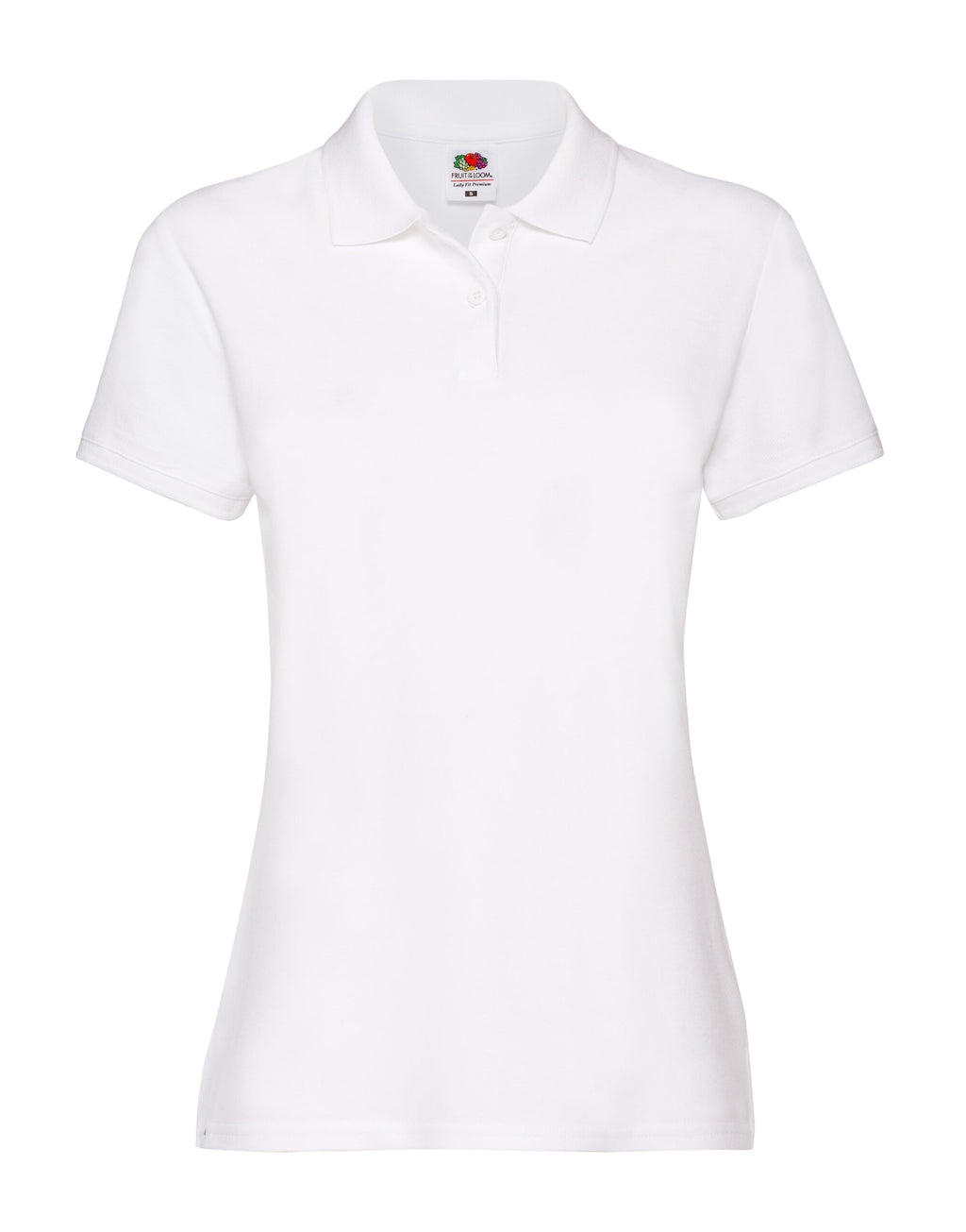 63030 FOTL Ladies Premium Polo - White - 63030
