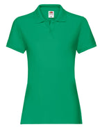 63030 FOTL Ladies Premium Polo - Kelly Green - 63030