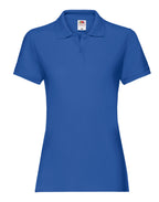 63030 FOTL Ladies Premium Polo - Royal - 63030