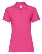 63030 FOTL Ladies Premium Polo - Fuchsia - 63030