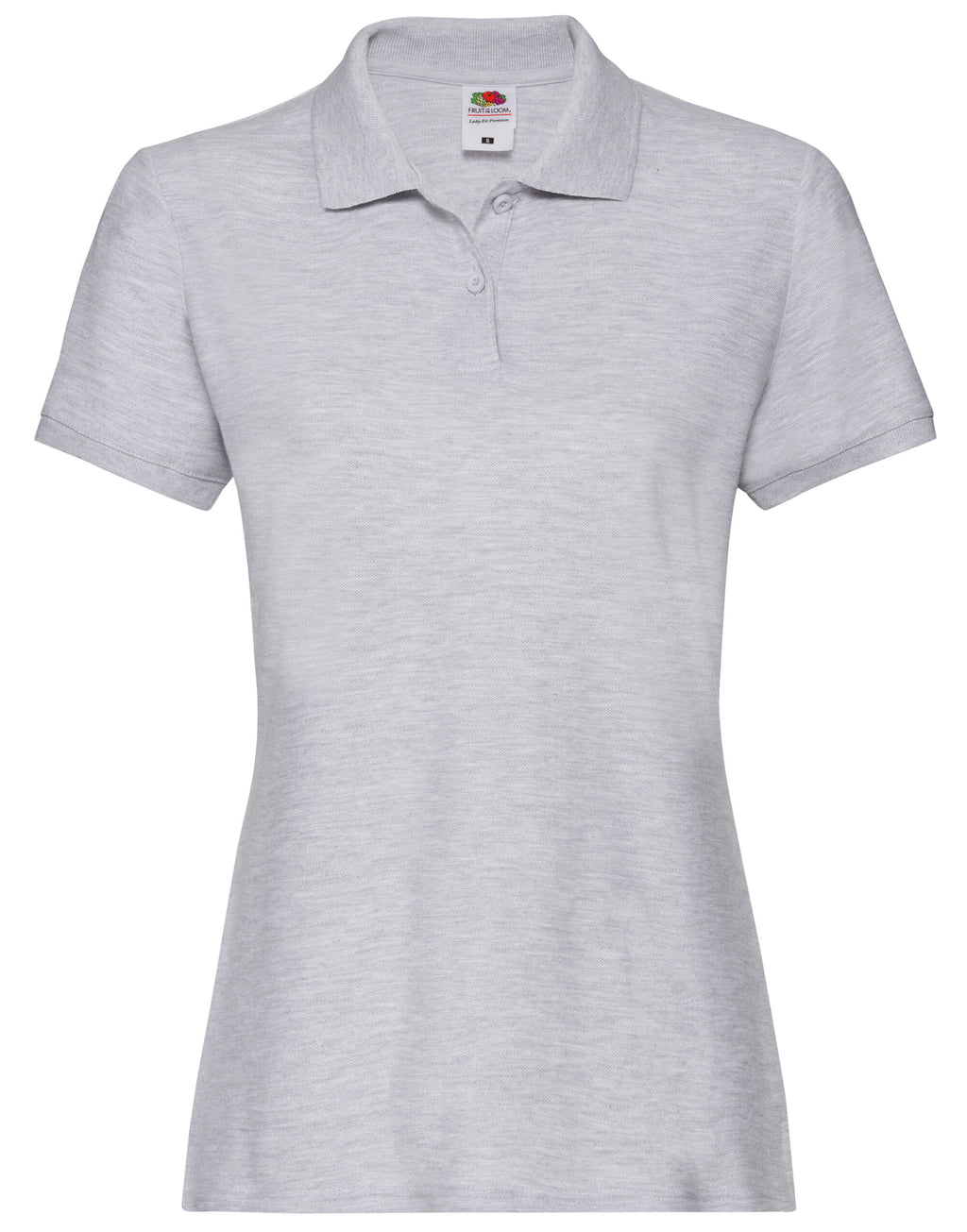 63030 FOTL Ladies Premium Polo - Heather Grey - 63030