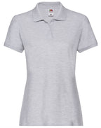 63030 FOTL Ladies Premium Polo - Heather Grey - 63030
