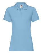 63030 FOTL Ladies Premium Polo - Sky Blue - 63030