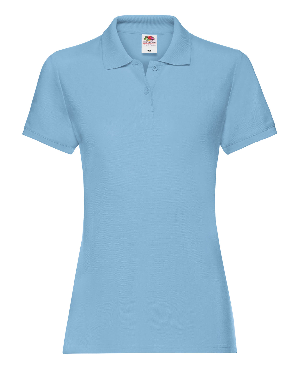 63030 FOTL Ladies Premium Polo - Sky Blue - 63030