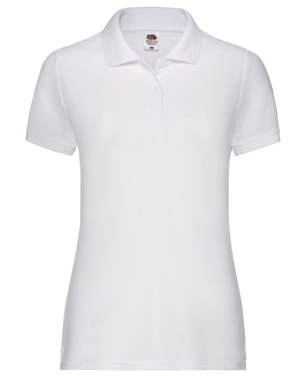 63212 FOTL Ladies 65/35 Polo - White - 63212