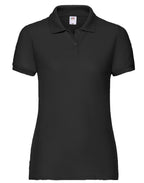 63212 FOTL Ladies 65/35 Polo - Black - 63212