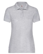 63212 FOTL Ladies 65/35 Polo - Heather Grey - 63212