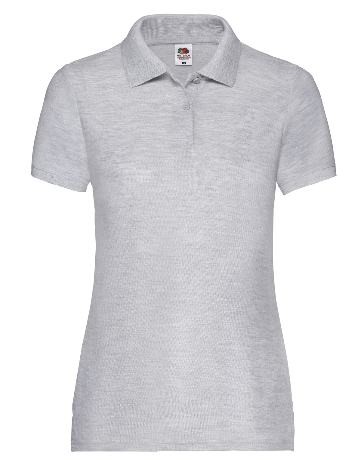 63212 FOTL Ladies 65/35 Polo - Heather Grey - 63212