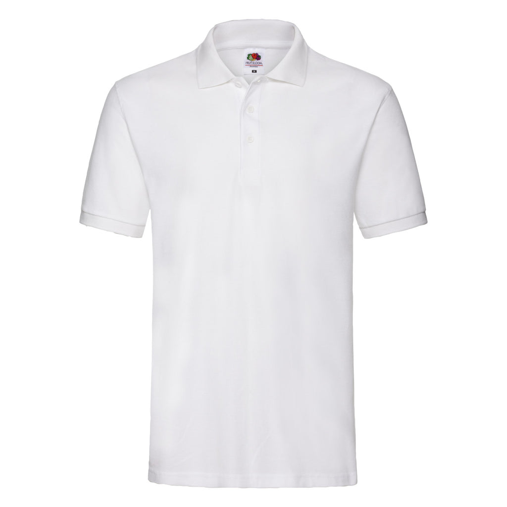 63218 FOTL Mens Premium Polo - White - 63218