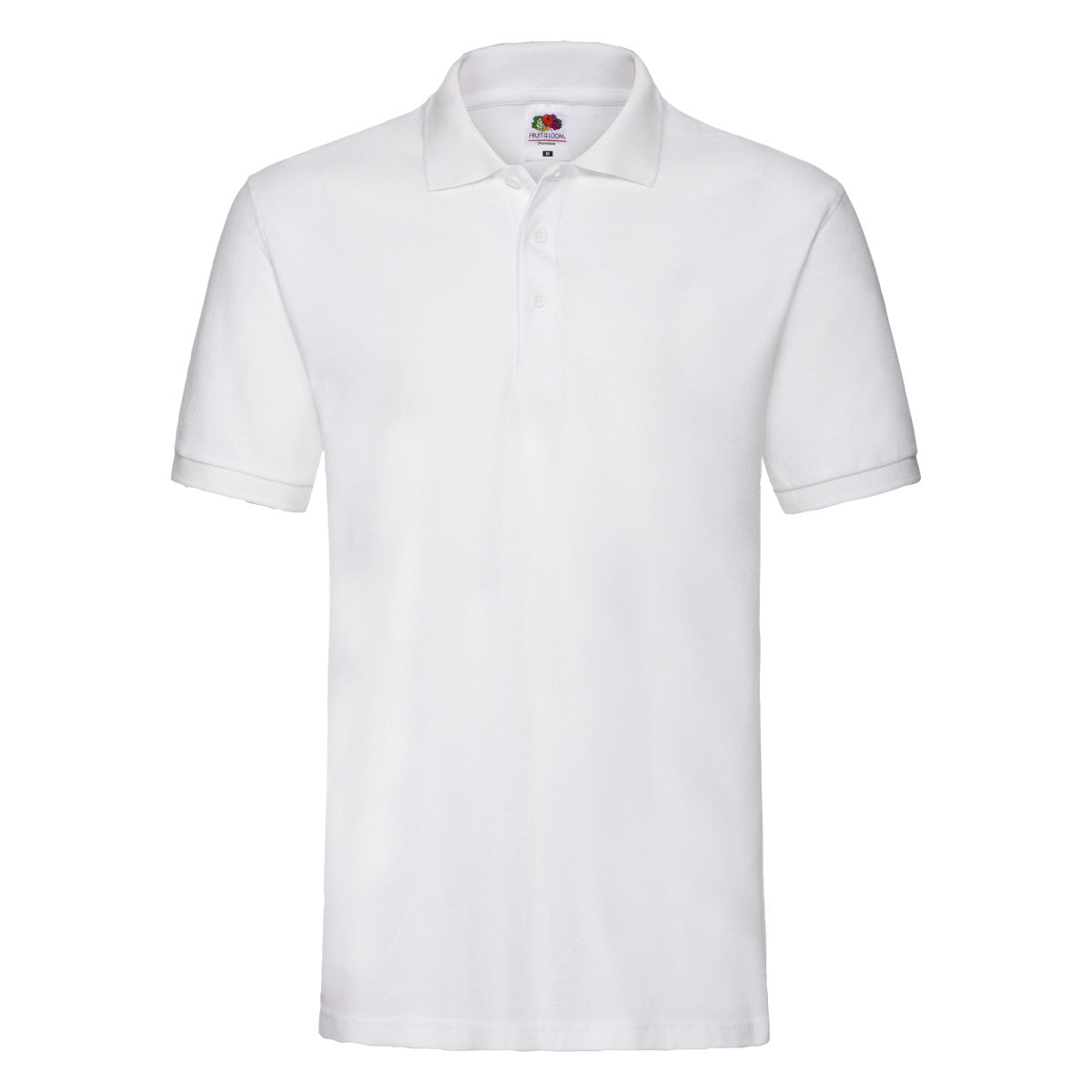 63218 FOTL Mens Premium Polo - White - 63218