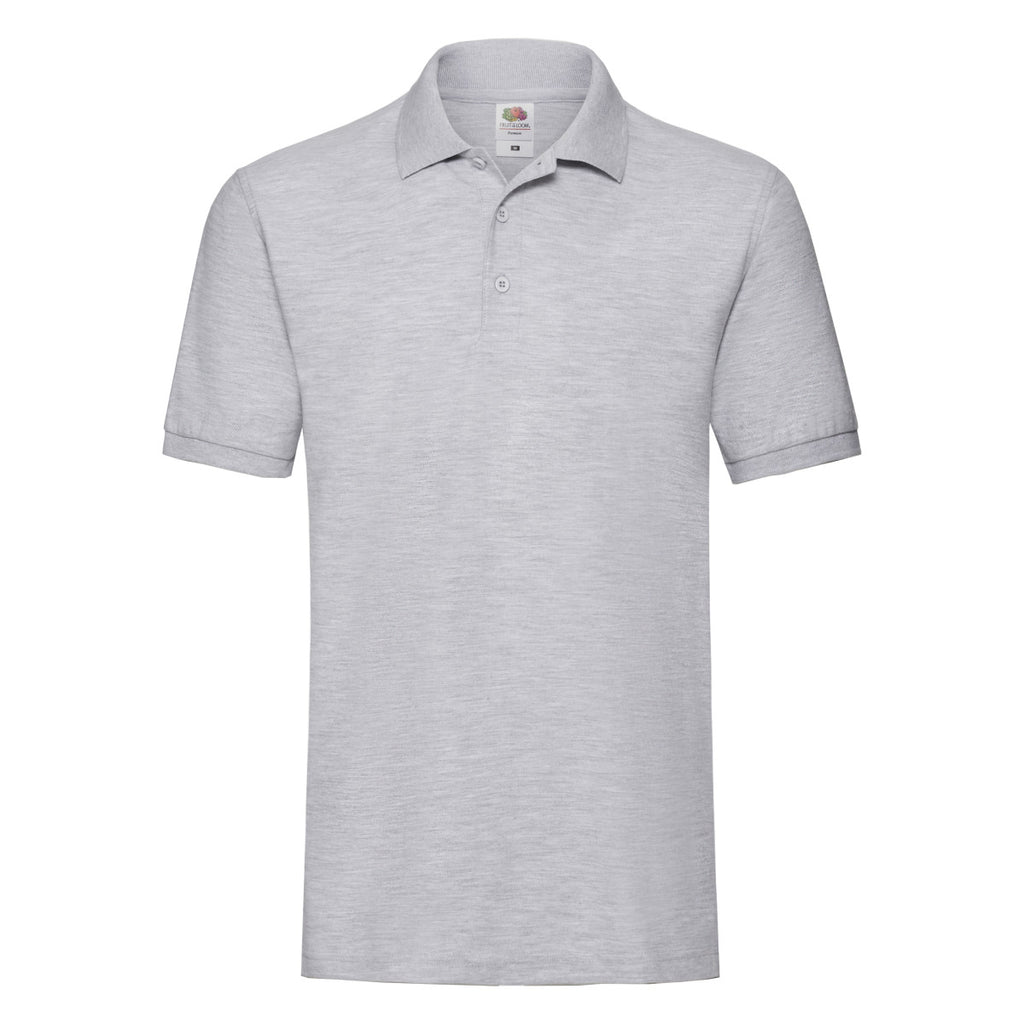 63218 FOTL Mens Premium Polo - Heather Grey - 63218
