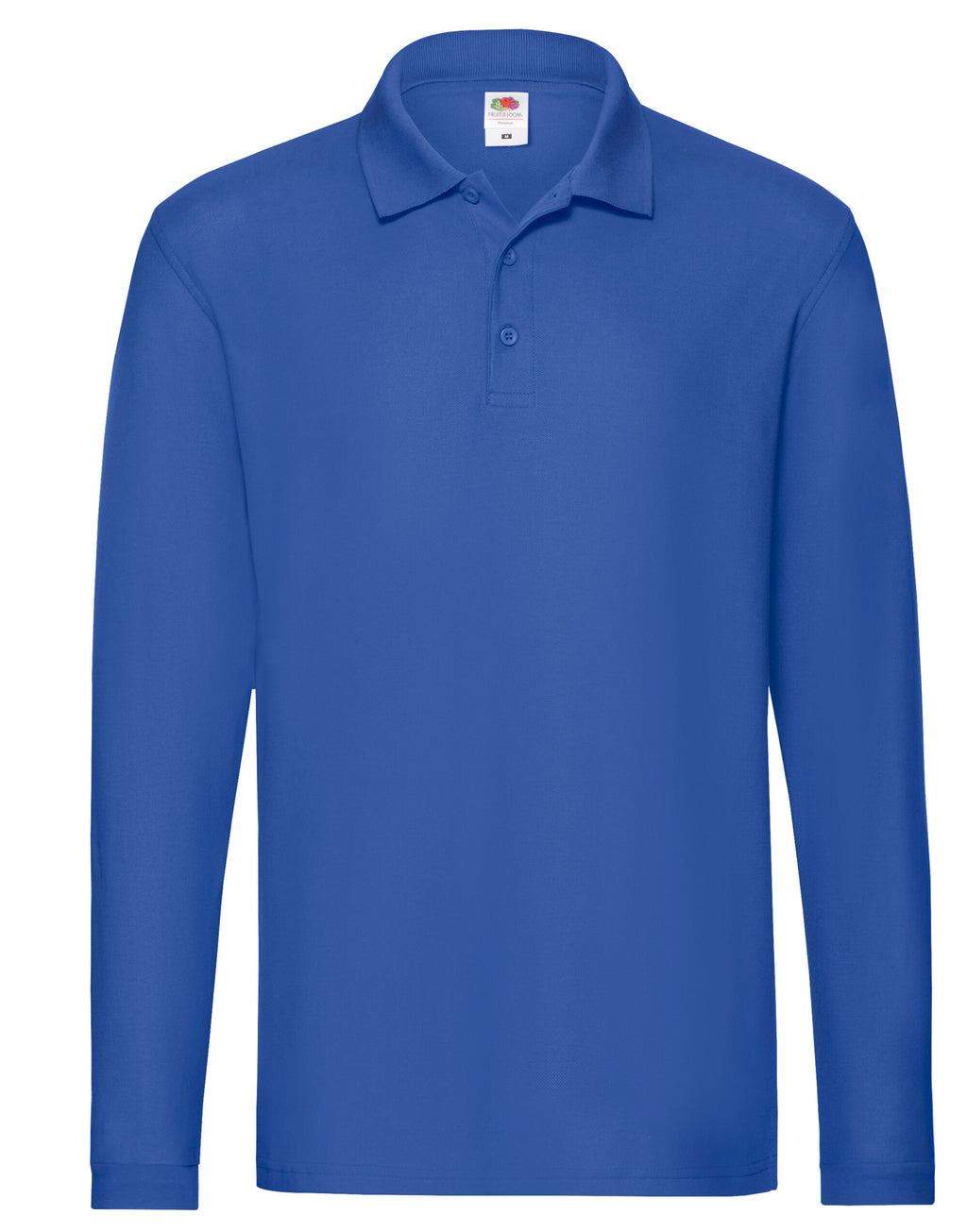63310 FOTL Mens Premium Long Sleeve Polo - Royal - 63310